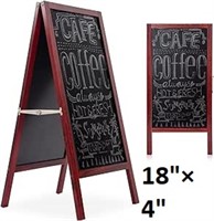 USED-AKOZLIN Magnetic A-Frame Chalkboard Sign 18"×