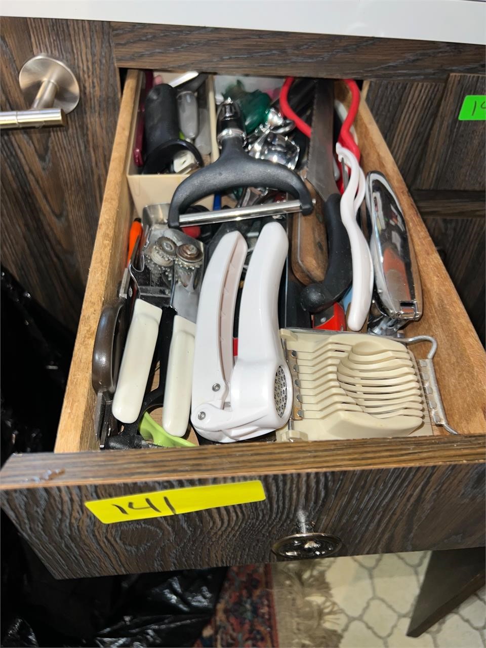 Contents of Drawer - Slicers & Utensils