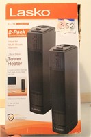 New Lasko 2 pack tower heaters
