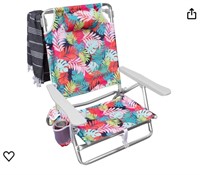 Hurley Backpack Beach Chair, One Size, Aluminum,