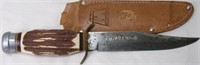 MONARCH BOWIE KNIFE AND MATCHING SHEATH #2152