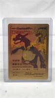 Gold Foil Pokemon Trading Card Charizard V Max