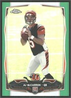 Shiny Parallel RC A.J. McCarron Cincinnati Bengals