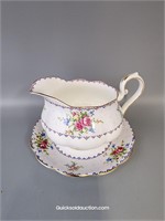 R.A.Petit Point Gravy Boat