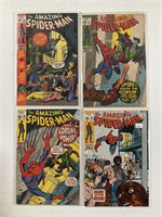 Marvel 4 ASM Lot Nos.96-99 1971 Goblin Drug Saga