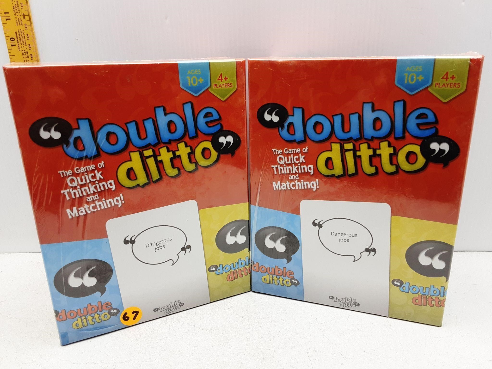 2 SEALED DOUBLE DITTO PARTY GAME