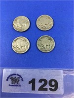 BUFFALO NICKLES (4 coins)