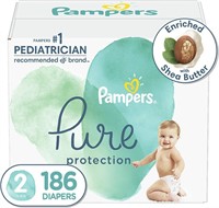 Diapers Size 2, 186 Count - Pampers