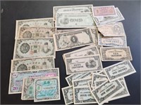 Foreign Currency incl Japanese Military