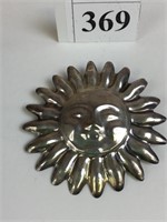 MEXICO 925 SILVER SUN PIN