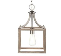 Hampton Bay Boswell Quarter 1-Light Pendant