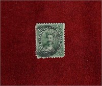 CANADA USED 1859 QV 12 1/2 CENT STAMP #18 note