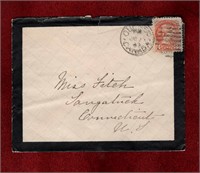 CANADA 1898 MOURNING COVER