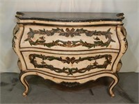Decorated Bombay Chest.Italian Style