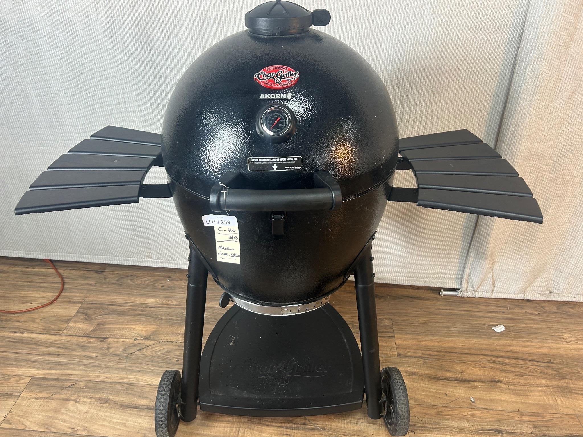 Acorn Char-Griller Barbeque Smoker Combo