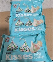 Sugar Cookie HERSHEY KISSES 255g x3 BB 8/24