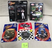 11 - LOT OF 5 NASCAR COLLECTIBLES (B16)