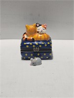 Cat Trinket Box