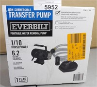 Everbilt Non Submersible Transfer Pump