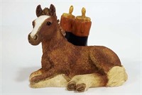 Vtg BORDER FINE ARTS "On The Farm" Foal Figurine