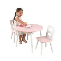 KIDKRAFT ROUND TABLE AND CHAIRS
