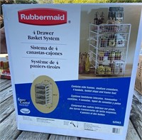 Rubbermaid 4 Drawer Basket System