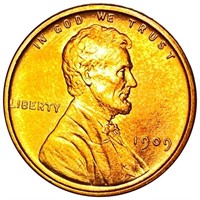 1909 V.D.B. Lincoln Wheat Penny UNCIRCULATED