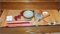 candle and more drawer lot