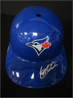 Guerrero Jr Signed FS Souvenir Helmet COA Pros