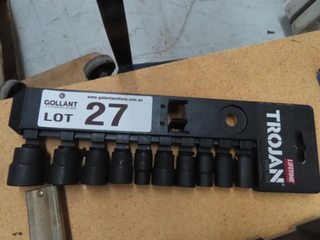 Trojan Socket Set, up to 22mm