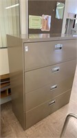 Large 4 drawer filing cabinet