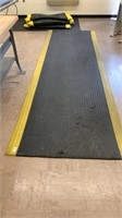 4 anti fatigue mats 12 ft x 4 ft and one partial