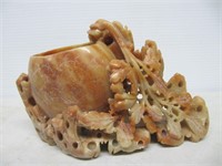 CARVED SOAPSTONE