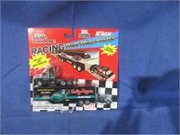 racing champions hauler and micro machine .