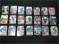 (21) 1987 TORONTO BLUE JAYS CARDS