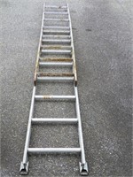 16ft Aluminum Extension Ladder 200lbs rating