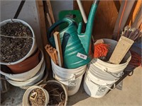 Flower Pots, Buckets, Watering Can & Other