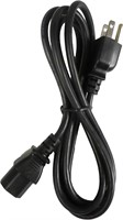 NEW 6FT Universal Power Cord, 3 Prong