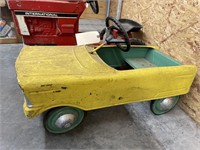 Metal Pedal Car 32"L