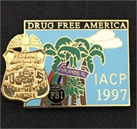 Drug Free America IACP 1997 Orlando Florida FBI