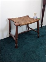 Wicker piano bench (Bedroom)