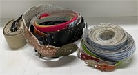 (R) Mixed Lot of Belts to Wear. Various Sizes.
