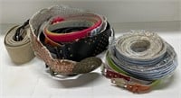 (R) Mixed Lot of Belts to Wear. Various Sizes.