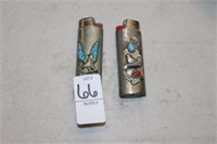 CHOICE OF SILVER LIGHTER CASES