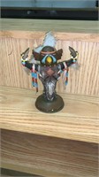 Painted American Indian Sculpture