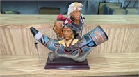 Native American Tribal Chiefs Tribute Statue