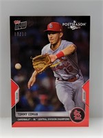 6/10 2022 Topps Now Post Season Tommy Edman Red