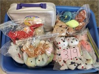 Large Tote of Beanie babies