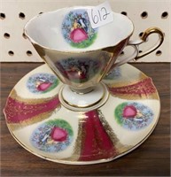 CUP AND SAUCER SMALL NICK