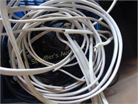 Electrical wire, telephone wire, etc